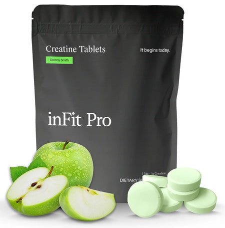 INFIT PRO - Creatine Tablets 120ct (Apple)