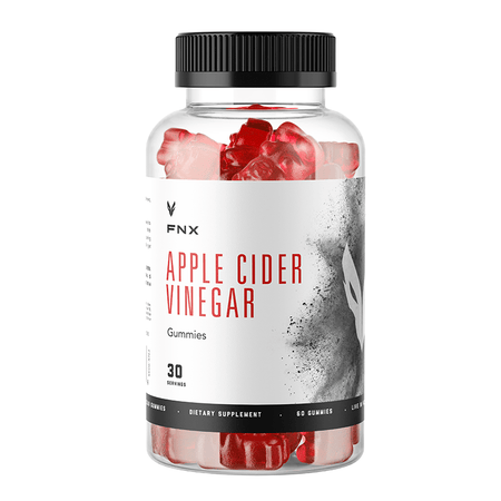 Apple Cider Vinegar Gummies (Gummy Bears) Dietary Supplement - Multiple Flavors - 60 gummies - from FNX Fitness in USA