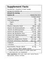 Reinforce Stimulant-Free (No Stimulant) Preworkout (Pre Workout) Fitness Supplement - from FNX Fitness in USA Supplement Facts + Nutrition Information