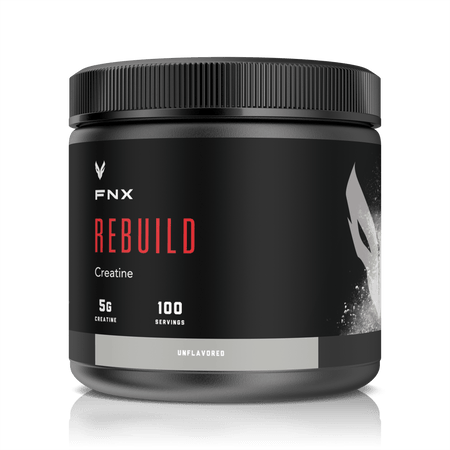 Rebuild Creatine Powder Fitness Supplement - 5g Creatine - Unflavored - from FNX Fitness in USA