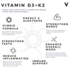 Vitamin D3 + K2